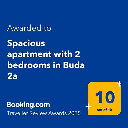 Spacious With 2 Bedrooms In Buda 2a Lägenhet Budapest